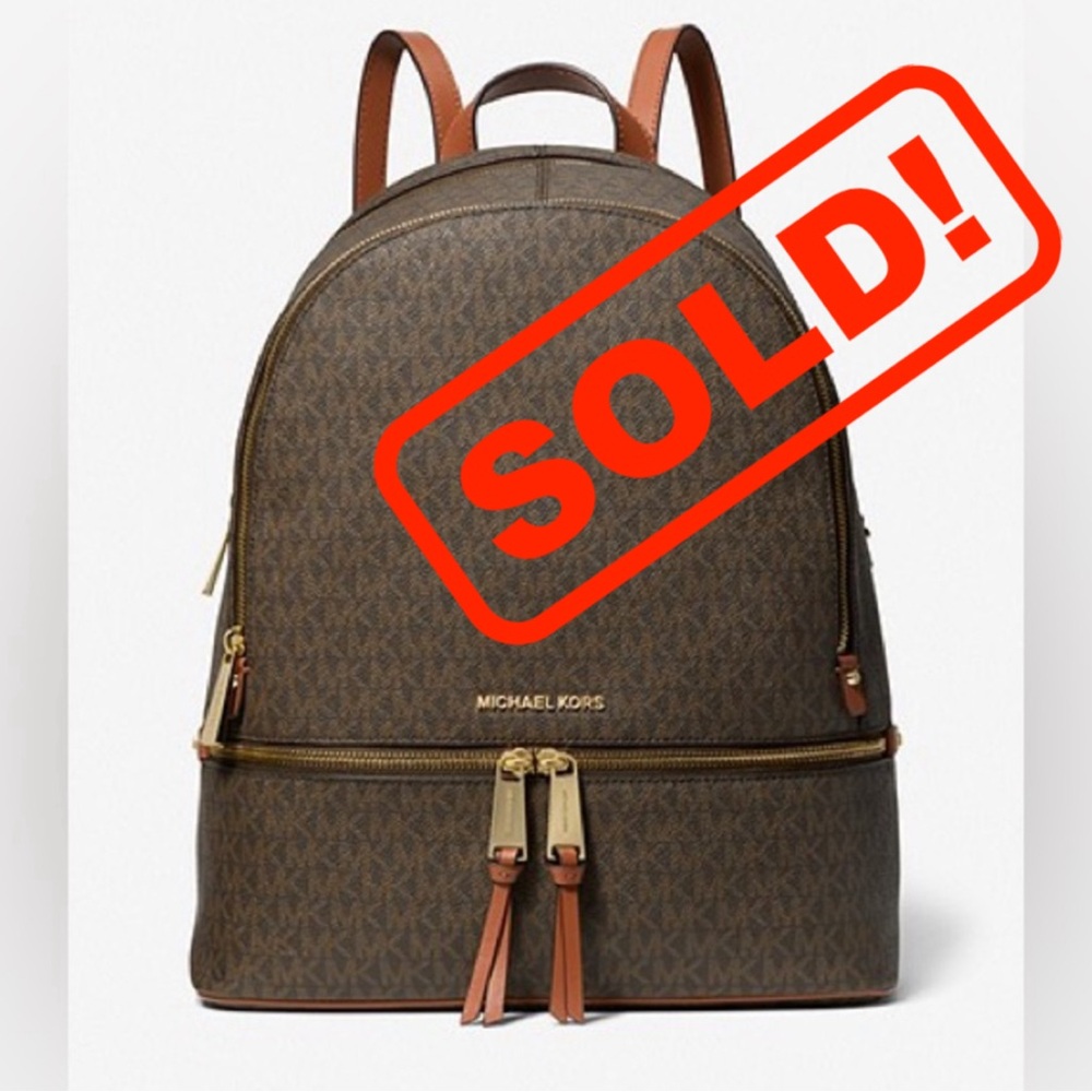 Michael Kors rhea backpacks